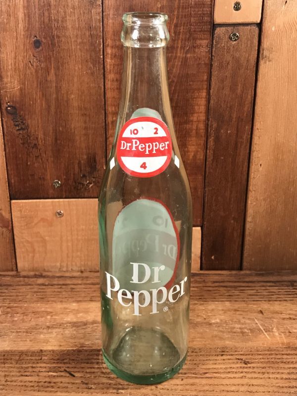 Dr Pepper 12 FL. OZS. Glass Bottle ドクターペッパー ビンテージ ...