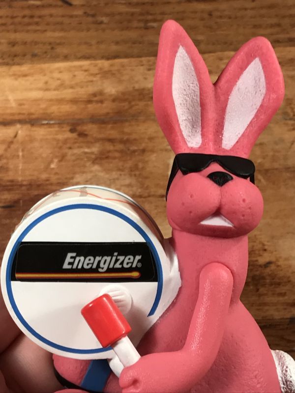 Energizer Bunny Squeeze Light Figure エネジャイザーバニー ビンテージ ライトフィギュア 90年代 Advertising Character 企業系キャラクター Electrical 電気 系 Stimpy Vintage Collectible Toys スティンピー ビンテージ コレクタブル トイズ