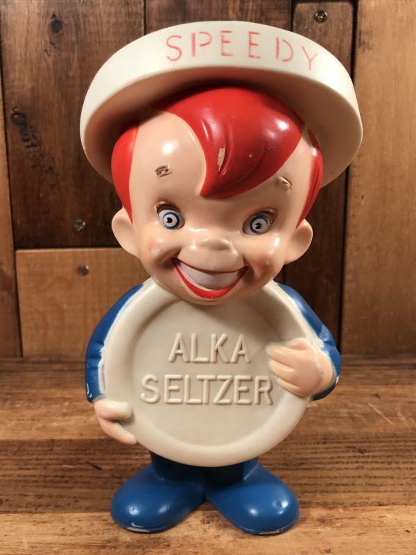 Alka-Seltzer Speedy Vinyl Figure アルカセルツァー ビンテージ