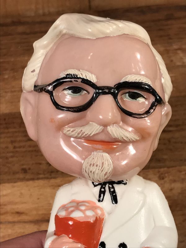 Kentucky Fried Chicken Colonel Sanders Bobble Head　カーネルサンダース　ビンテージ　ボビングヘッド　 首振り人形　60~70年代