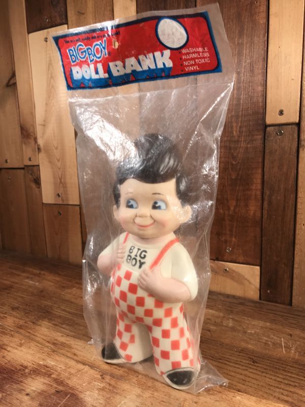 Big Boy Doll Bank with Package ビッグボーイ ビンテージ コイン