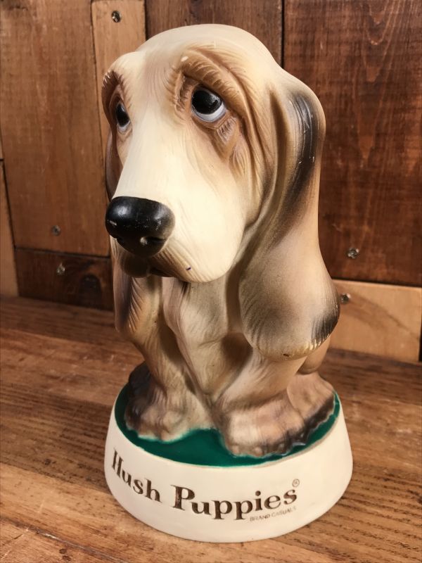 Hush Puppies Hound Dog Coin Bank Doll ハッシュパピー ビンテージ コインバンクドール 貯金箱フィギュア 70年代 Advertising Character 企業系キャラクター Clothing 衣料 系 Stimpy Vintage Collectible Toys スティンピー ビンテージ コレクタブル トイズ