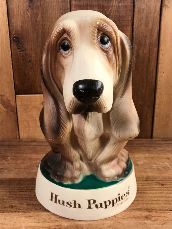 Hush Puppies Vintage HUSH PUPPIES Advertising Coin Bank Collectable Dog 