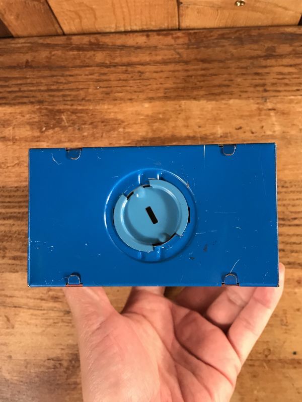 Mr. Zip Tin Mail Box Bank ミスタージップ ビンテージ コインバンク