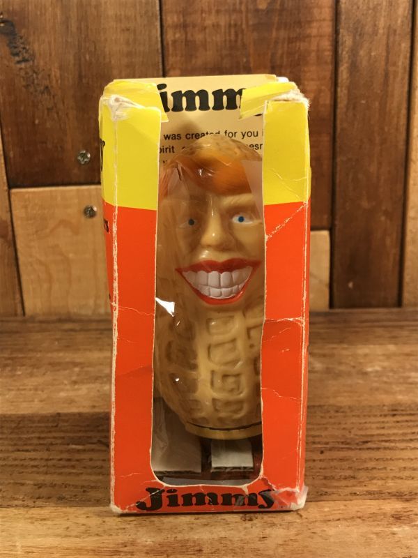 Jimmy The People's Peanut Wind Up Toy　ジミーカーター　ビンテージ　ワインドアップトイ　トコトコ人形　70年代