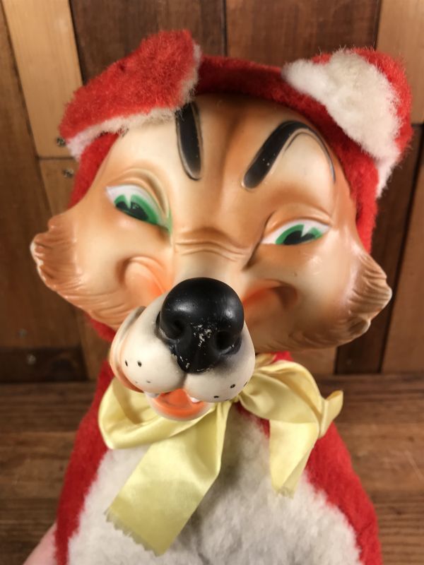 Big Bad Wolf Rubber Face Doll オオカミ ビンテージ ラバーフェイス ...