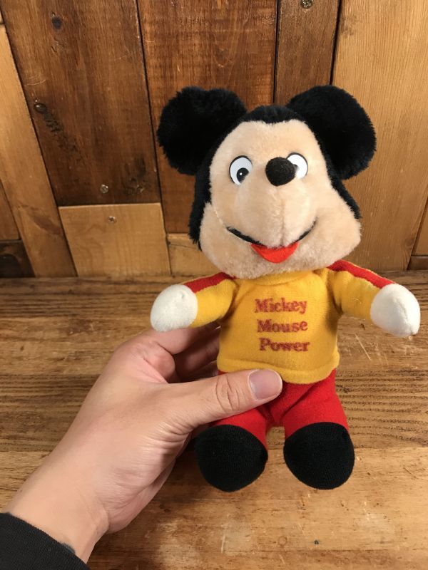 Walt Disney Mickey Mouse Power Mini Plush Doll ミッキーマウス