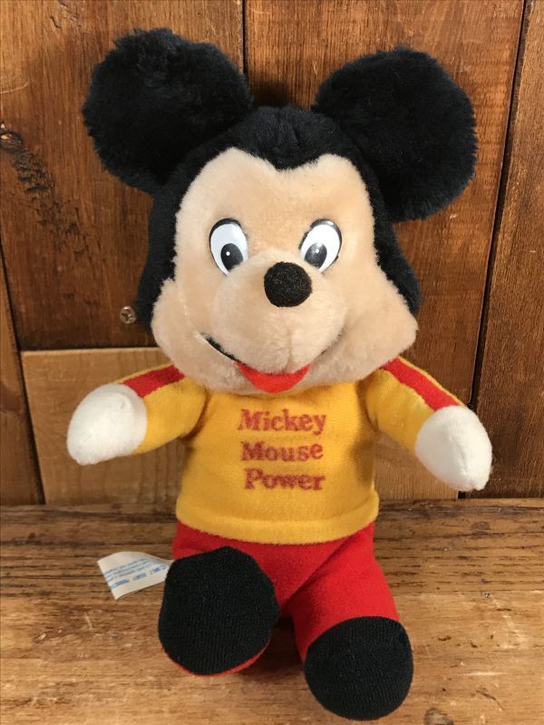 Walt Disney Mickey Mouse Power Mini Plush Doll ミッキーマウス 