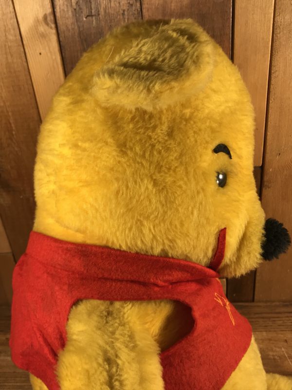 Walt Disney Winnie The Pooh Plush Doll くまのプーさん ビンテージ プラッシュドール ウォルトディズニー 60年代 Animation Character アニメーション系キャラクター Disney ディズニー 系 Stimpy Vintage Collectible Toys スティンピー ビンテージ コレクタブル