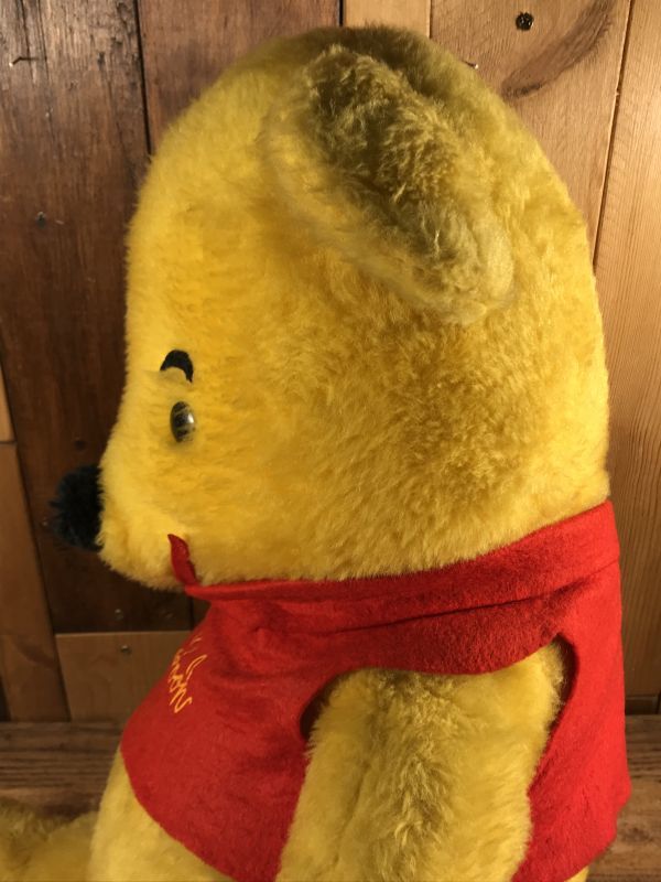 Walt Disney Winnie The Pooh Plush Doll くまのプーさん ビンテージ プラッシュドール ウォルトディズニー 60年代 Animation Character アニメーション系キャラクター Disney ディズニー 系 Stimpy Vintage Collectible Toys スティンピー ビンテージ コレクタブル