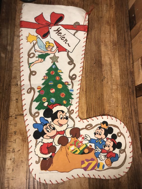 Walt Disney Helen Christmas Stocking ディズニー ビンテージ