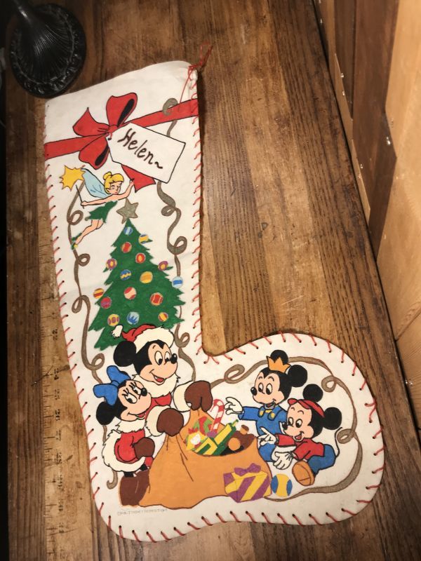 Walt Disney Helen Christmas Stocking ディズニー ビンテージ
