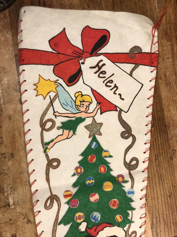 Walt Disney Helen Christmas Stocking ディズニー ビンテージ