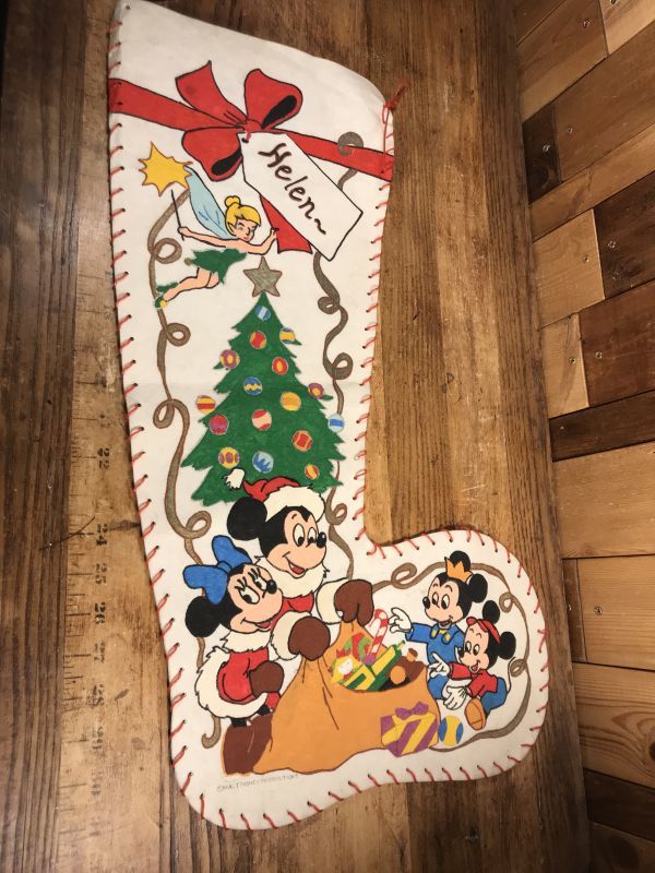 Walt Disney Helen Christmas Stocking ディズニー ビンテージ