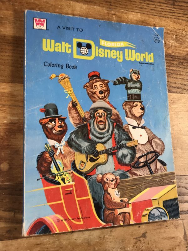 Florida Walt Disney World Coloring Book ディズニーワールド