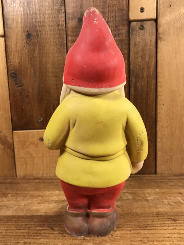 Walt Disney Snow White Bashful Rubber Doll 七人の小人 ビンテージ ラバードール 白雪姫 ウォルトディズニー 50 60年代 Animation Character アニメーション系キャラクター Disney ディズニー 系 Stimpy Vintage Collectible Toys スティンピー ビンテージ