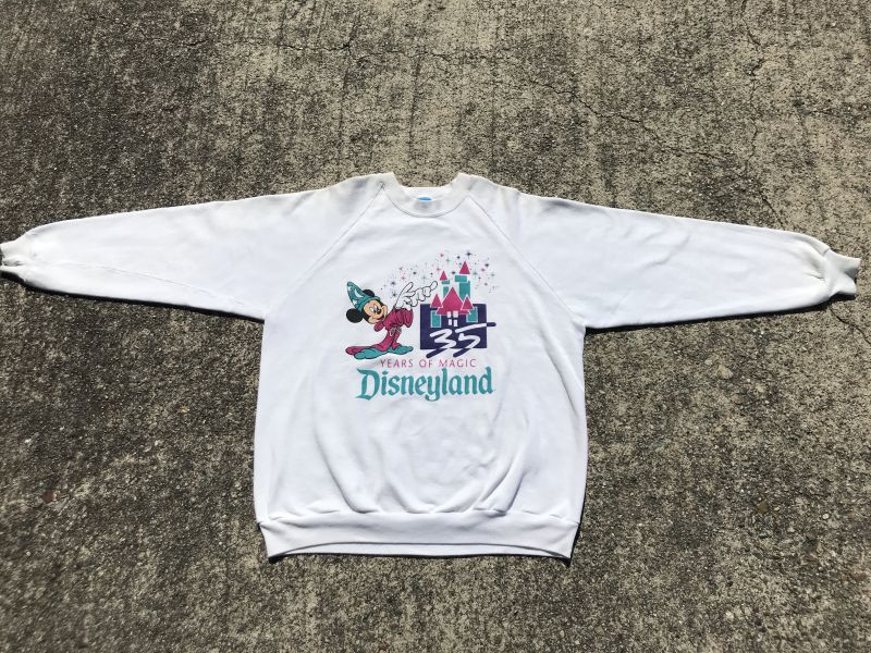 プリント生産国90年代 DISNEY LAND 35 YEARS OF MAGIC プリントTシャツ USA製 メンズM ヴィンテージ /eaa346153