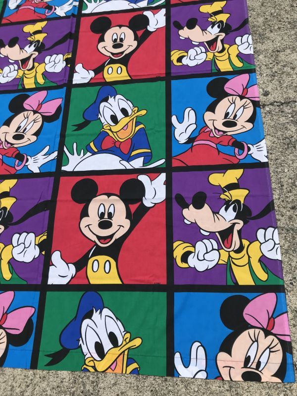 Walt Disney Character Flat Sheet ディズニーキャラクター ビンテージ フラットシーツ ミッキーマウス 90年代 Animation Character アニメーション系キャラクター Disney ディズニー 系 Stimpy Vintage Collectible Toys スティンピー ビンテージ コレクタブル トイズ