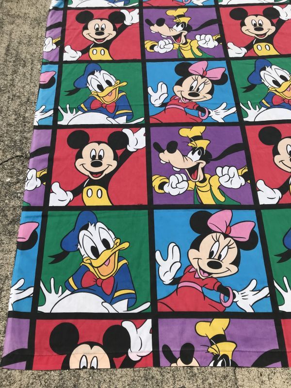 Walt Disney Character Flat Sheet ディズニーキャラクター ビンテージ
