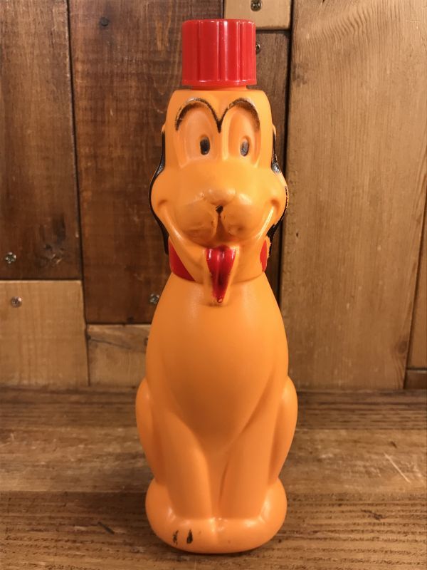 Walt Disney Pluto Soaky Bottle プルート ビンテージ ソーキー ウォルトディズニー 60年代 Animation Character アニメーション系キャラクター Disney ディズニー 系 Stimpy Vintage Collectible Toys スティンピー ビンテージ コレクタブル トイズ