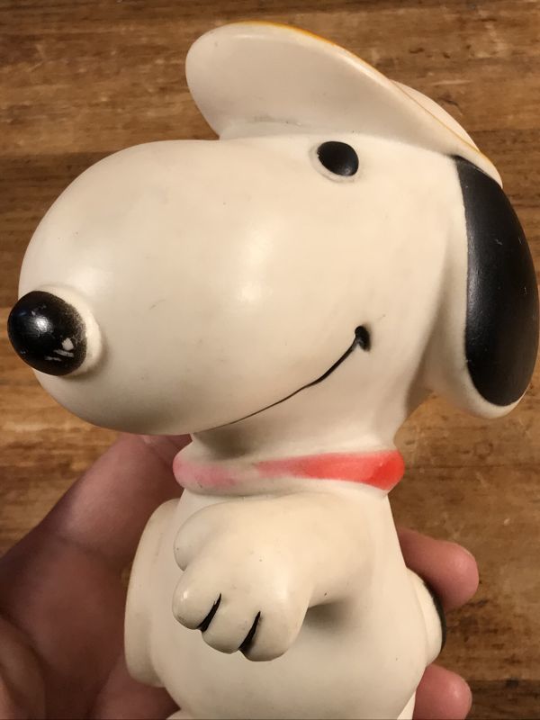 Peanuts Snoopy Tennis Coin Bank Doll スヌーピー ビンテージ
