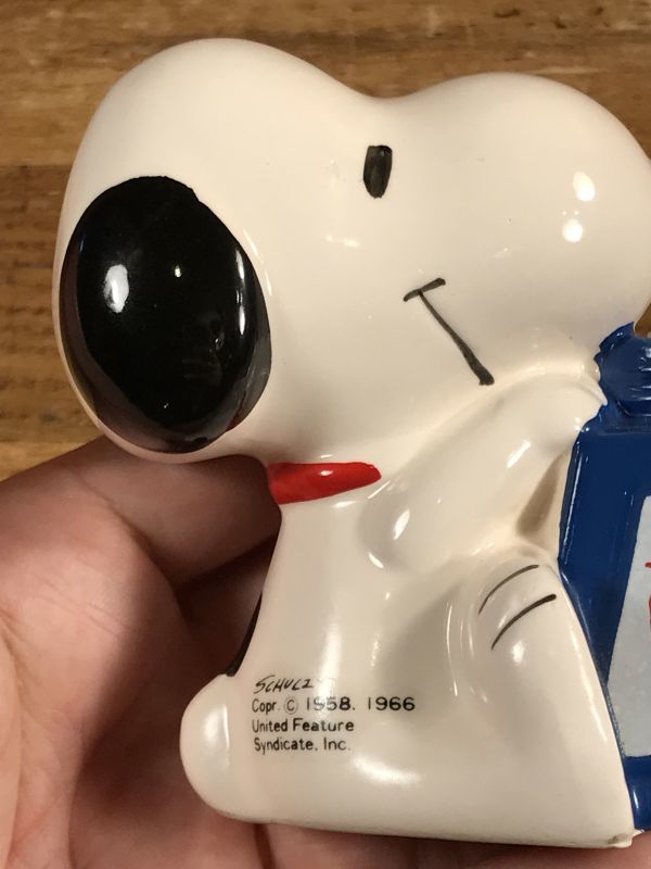 Peanuts Snoopy Ink Ceramic Pen Stand スヌーピー ビンテージ ペン