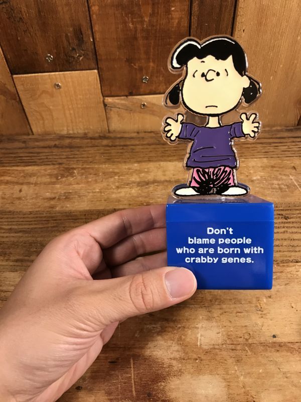 Quantasia Peanuts Snoopy Lucy Trophy ルーシー ビンテージ