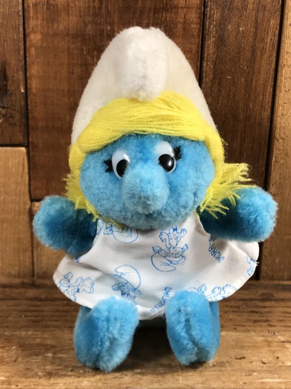 Smurfette Mini Plush Doll スマーフェット ビンテージ