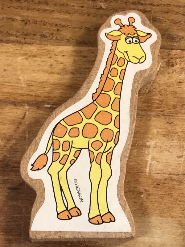 Sesame Street & Animal Wood Block Set セサミストリート Sesame Street & Animal Wood Block Set セサミストリート