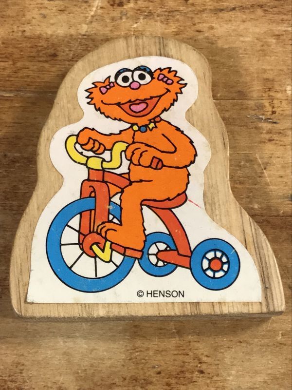 Sesame Street & Animal Wood Block Set セサミストリート