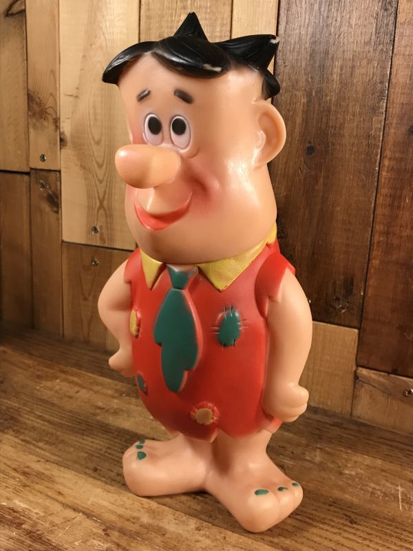 The Flintstones Fred Rubber Figure　フレッド　ビンテージ　ラバードール　フリントストーン　60年代