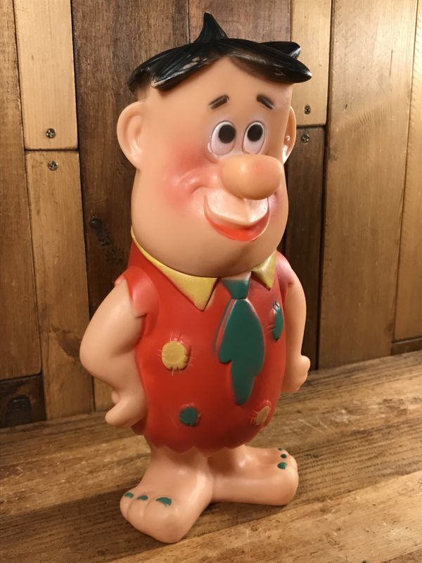 The Flintstones Fred Rubber Figure　フレッド　ビンテージ　ラバードール　フリントストーン　60年代