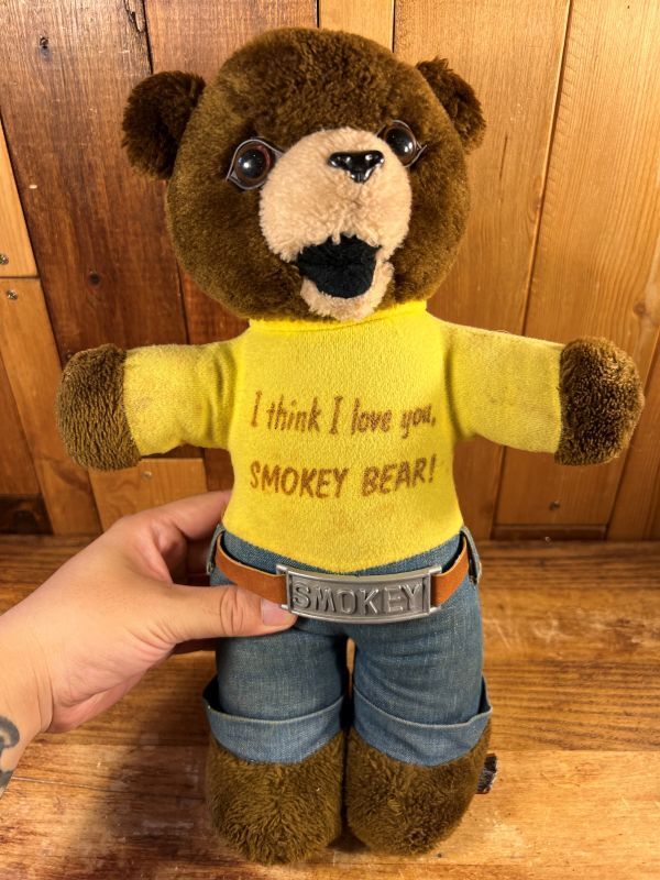 Dakin Smokey The Bear Plush Doll スモーキーベア ビンテージ