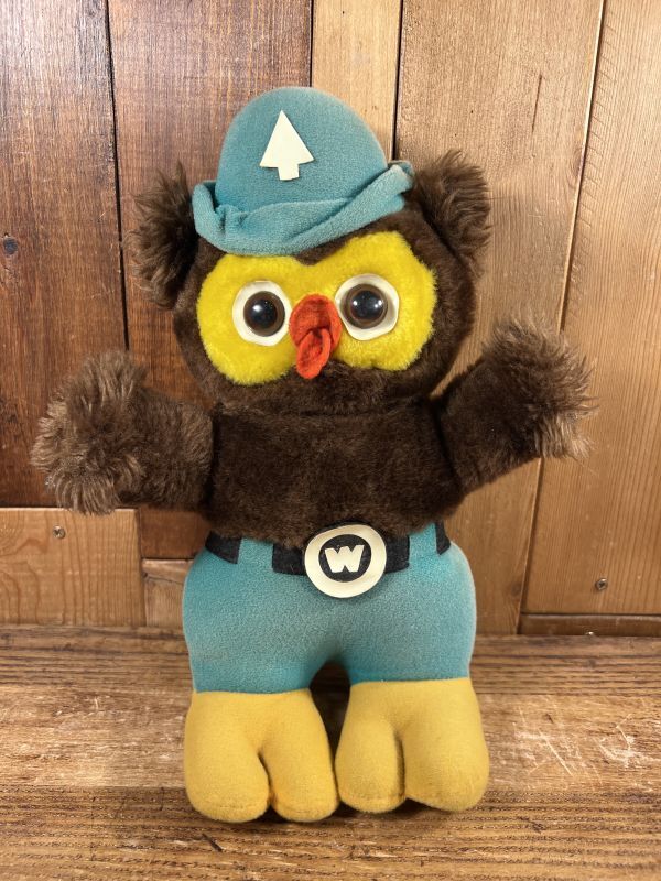 Dakin Woodsy Owl Plush Doll ウッジーオウル ビンテージ ぬいぐるみ ...