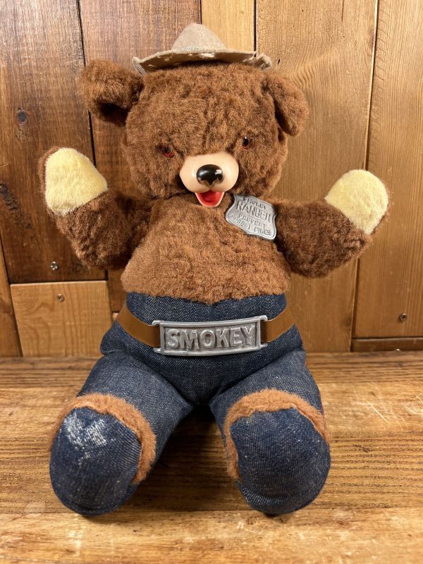 Ranger Smokey The Bear Plush Doll スモーキーベア ビンテージ 